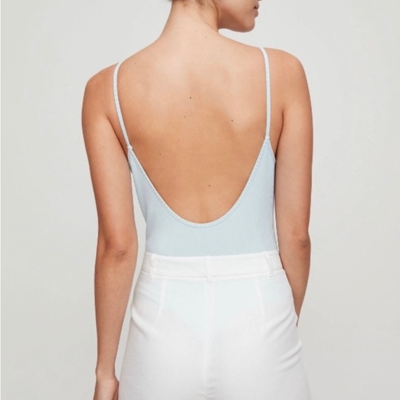 Wilfred - Annecy Body Suit in a Charcoal Navy - Picture 8 of 9